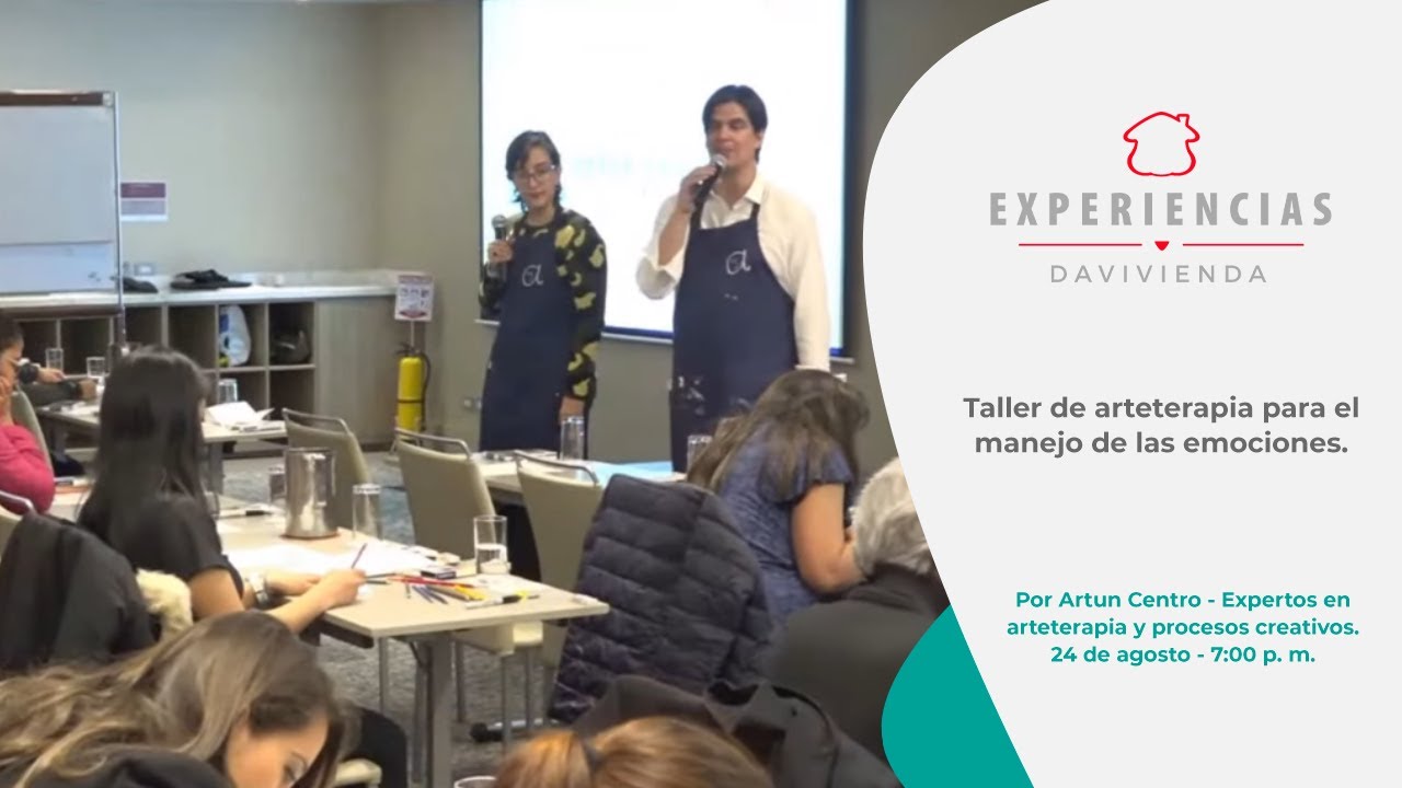 Taller de arteterapia para el manejo de las emociones | Experiencias Davivienda