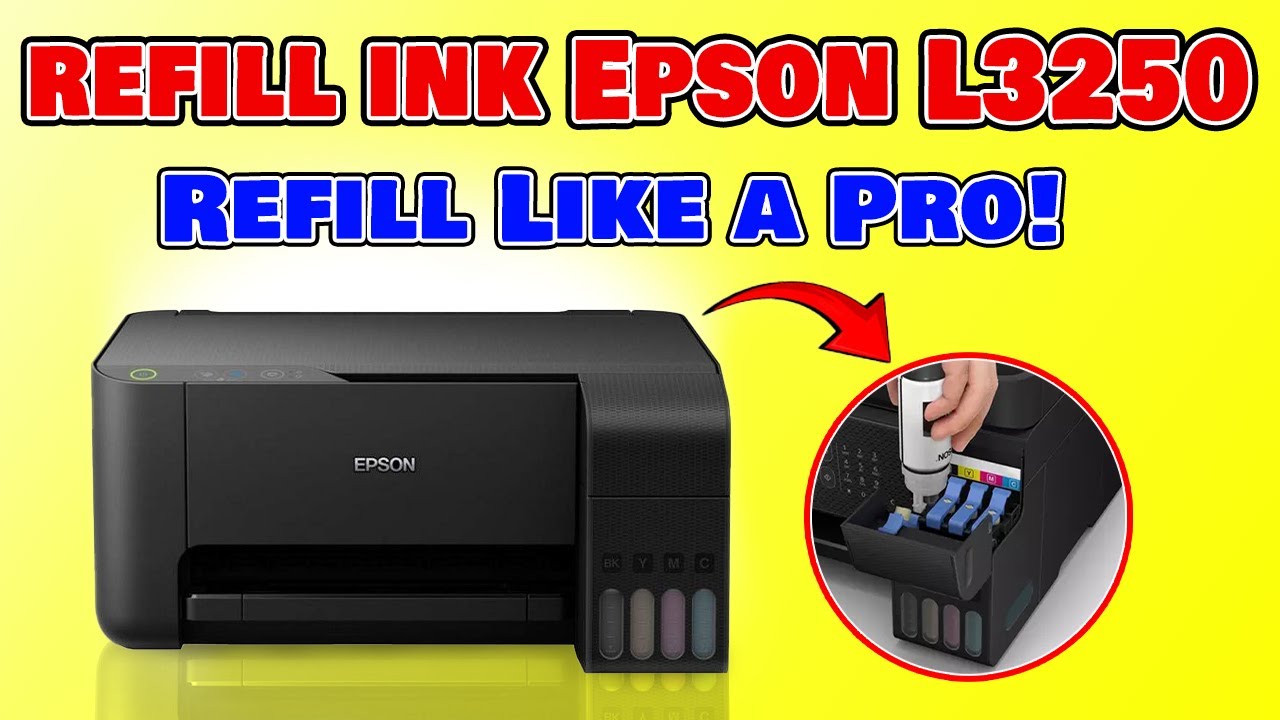 Epson L3250 Ink Refill Tutorial: Fix Printing Issues Quickly! | Device Doctor Tutorial
