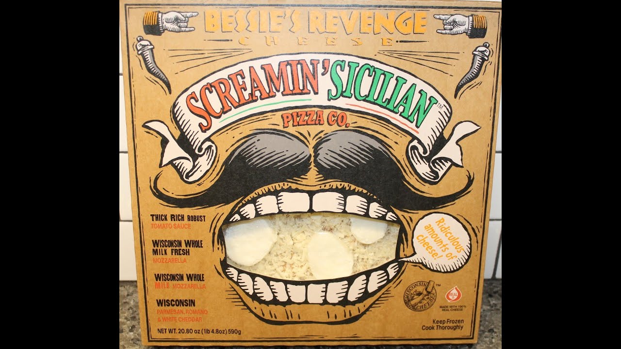 Screamin’ Sicilian Pizza Co. Bessie’s Revenge Cheese Pizza Review