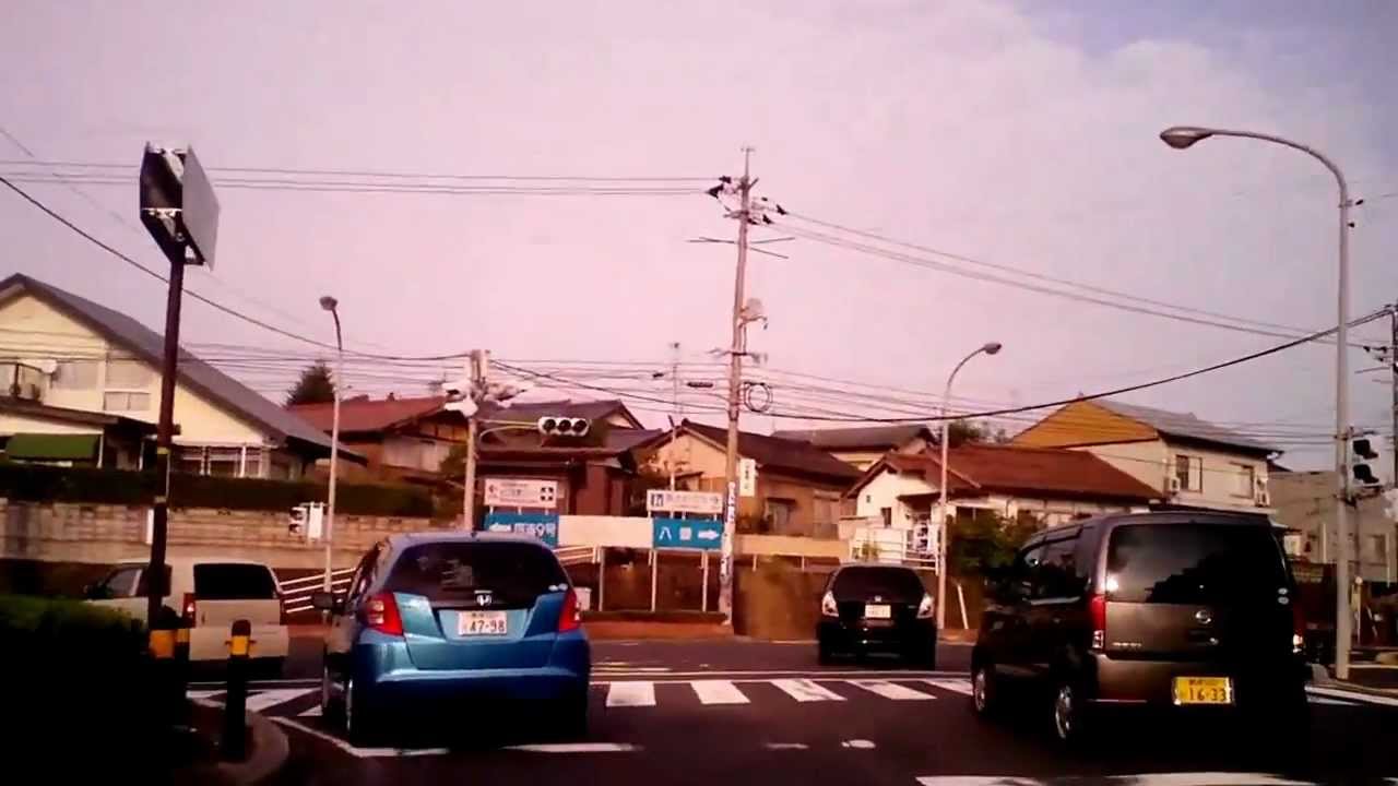 松江市内をドライブ