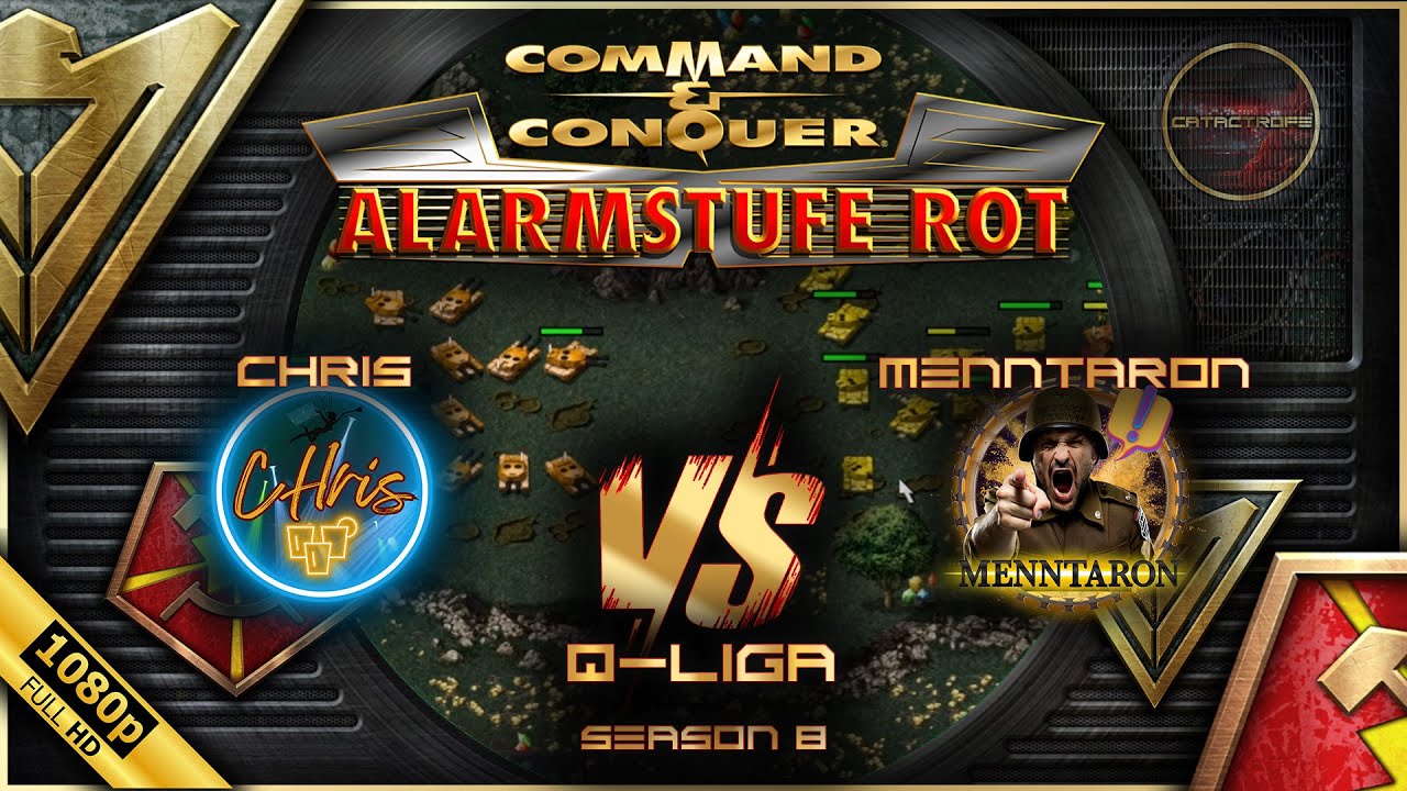 SCHNELLE TAKTIKEN | Command and Conquer Red Alert eSports Classic League 2025 | Chris vs. Menntaron
