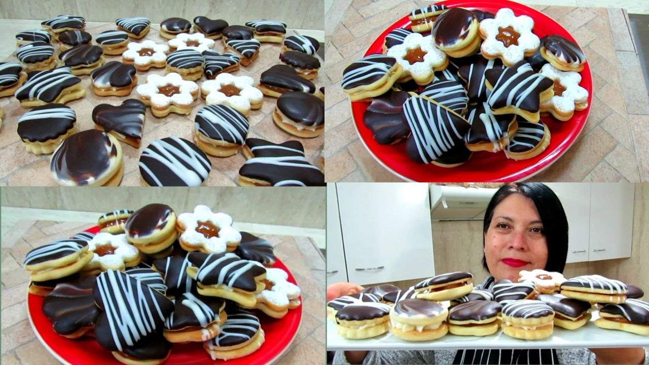 GALLETAS RELLENAS DE PASTELERIA / PASO A PASO/ Silvana Cocina❤