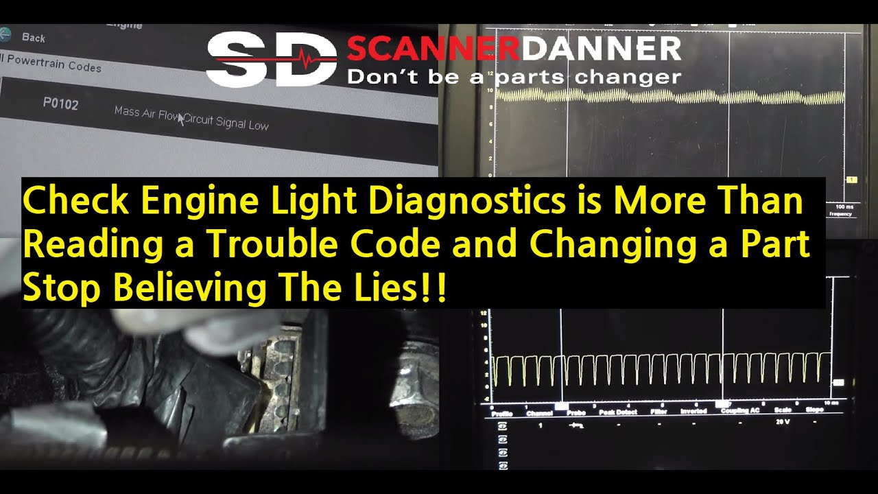 MAF sensor trouble code (P0102) caused by a bad ground (GM 3100)