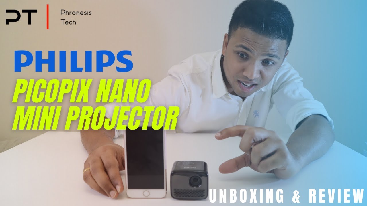 Philips PicoPix Nano | Mini Projector | Unboxing & Review | On The Go Projector