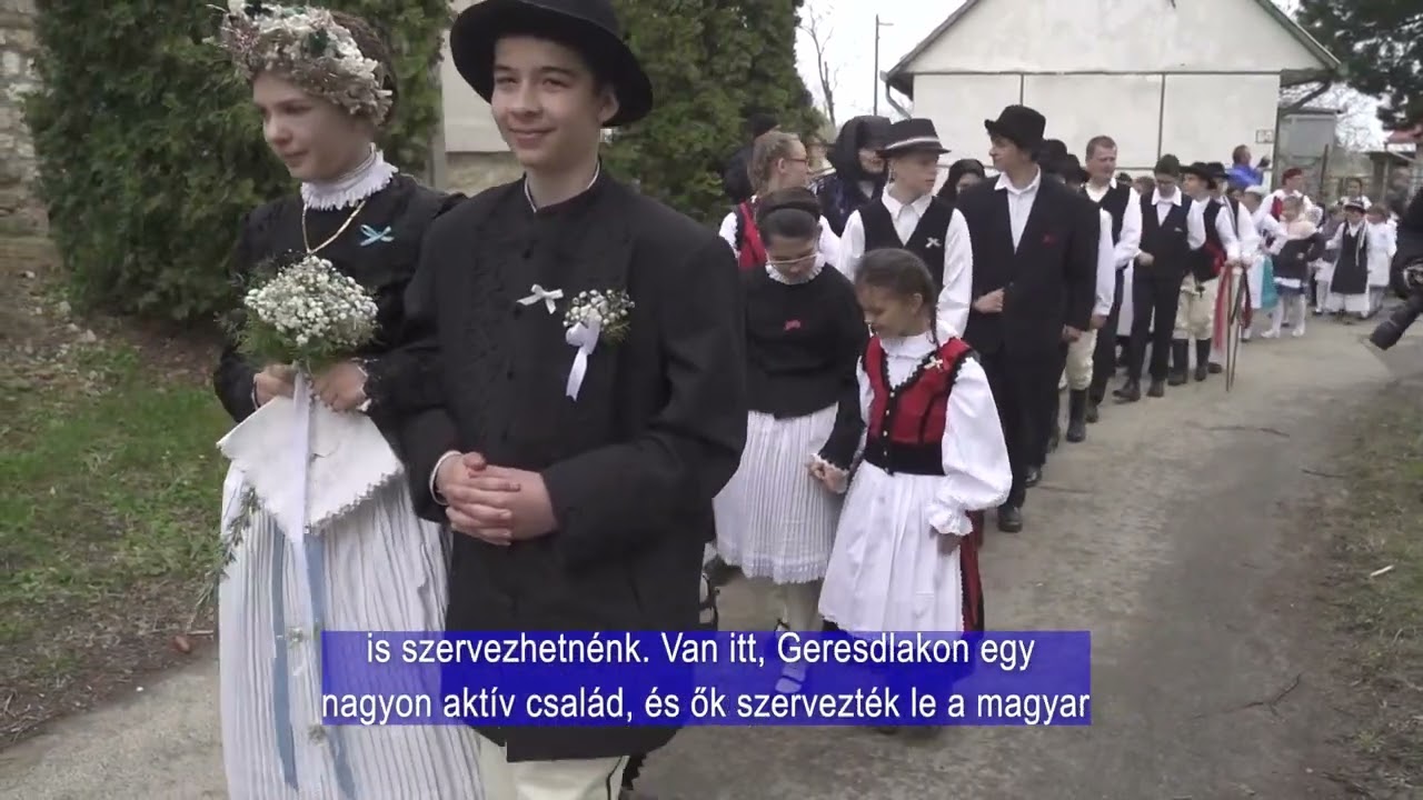 Székely-sváb lakodalmast tartottak / Eine szekler-schwäbische Hochzeit wurde abgehalten