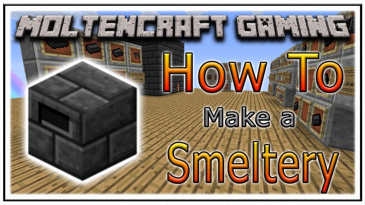 How to Make a Smeltery | Skyfactory 3 | Minecraft Tutorial
