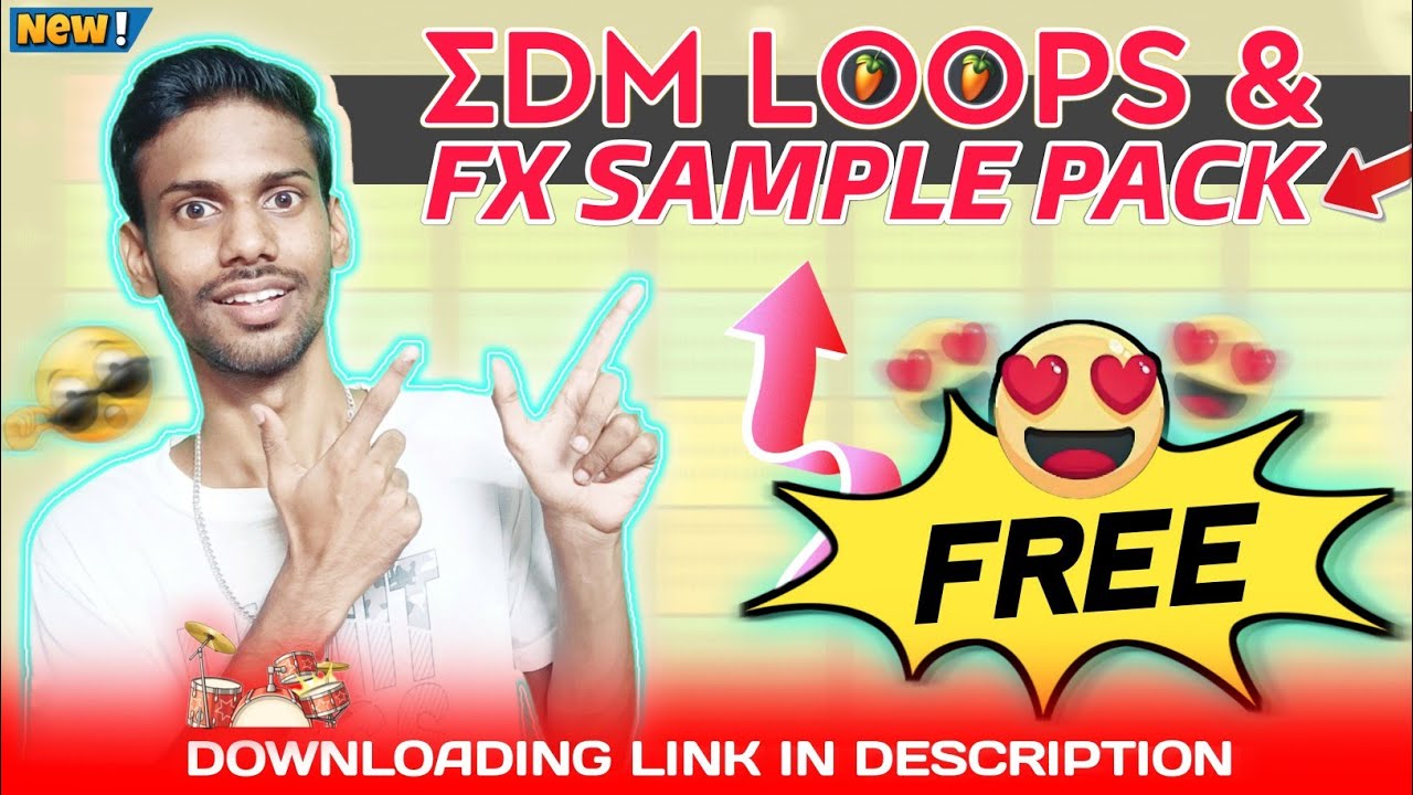 EDM Loops & FX Pack | 2025 New EDM Samples 😍 | Fl Studio Mobile Tutorial Video