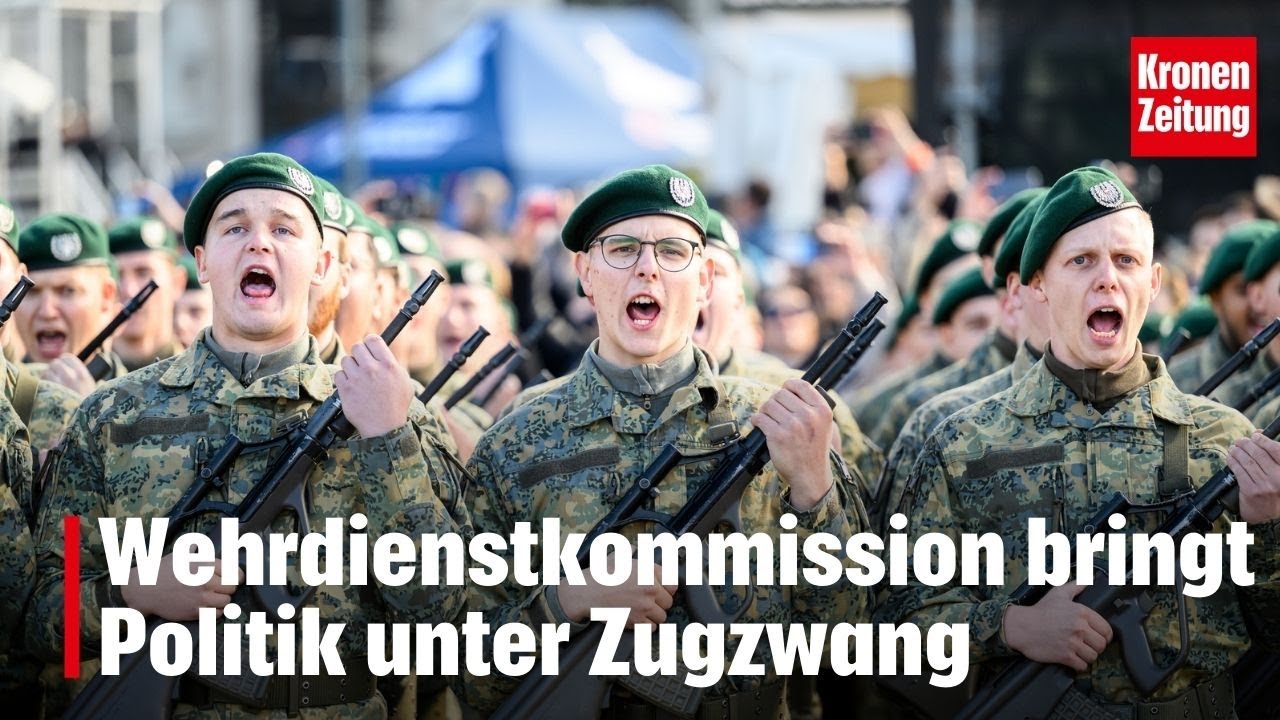 Wehrdienstkommission bringt Politik unter Zugzwang I krone.tv NEWS