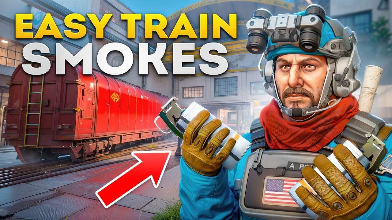 CS2 Train - All ESSENTIAL Smokes in 10 MINUTES! [2024]