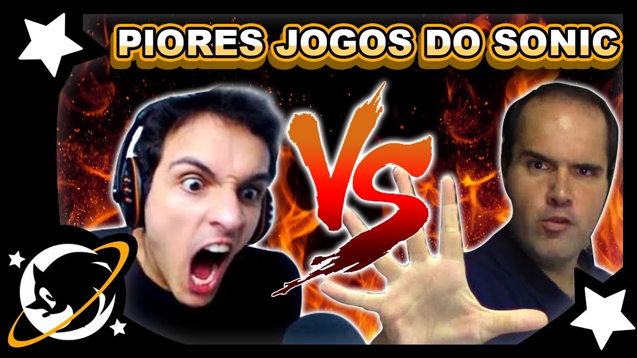 TRETA: Reagindo ao vídeo PIORES JOGOS DO SONIC | VLOG #5