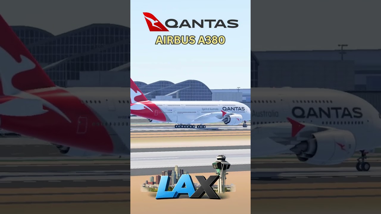 Qantas A380 FINAL TAKEOFF at LAX (Series Finale) 😳