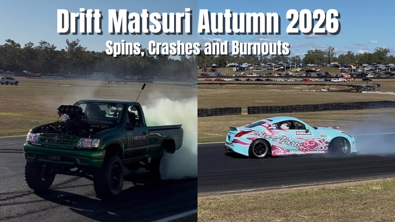 Australia&rsquo;s Biggest Drift Event - Drift Matsuri Autumn 2026 - Spins, Crashes, Burnouts and More