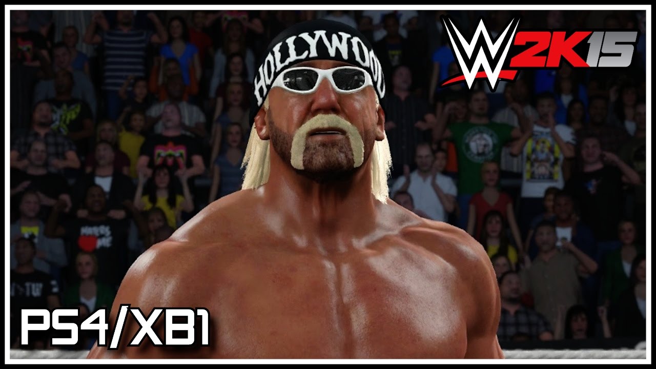 WWE 2K15 PS4/XB1 - nWo Hollywood Hogan Entrance, Finisher & Winning Animation! (Hulkamania Edition)