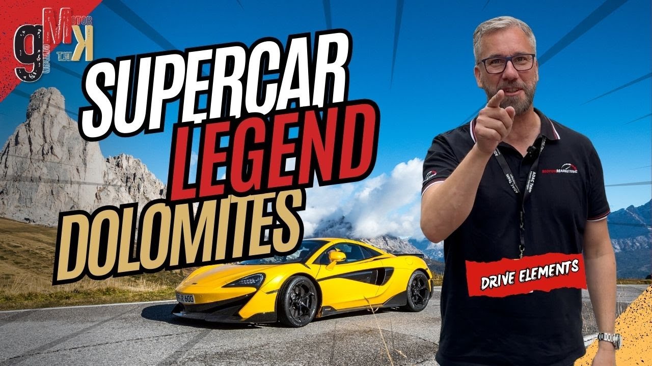 Kurvenrausch in den Dolomiten: SUPERCAR LEGEND, die Sportwagen-Tour der Extraklasse! #gmk