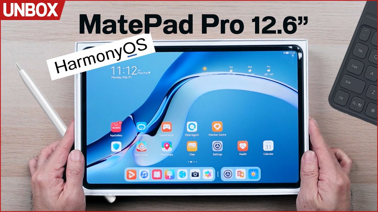 แกะกล่อง HUAWEI MatePad Pro 12.6 นิ้ว รุ่นใหม่ มากับ HarmonyOS ล่าสุด