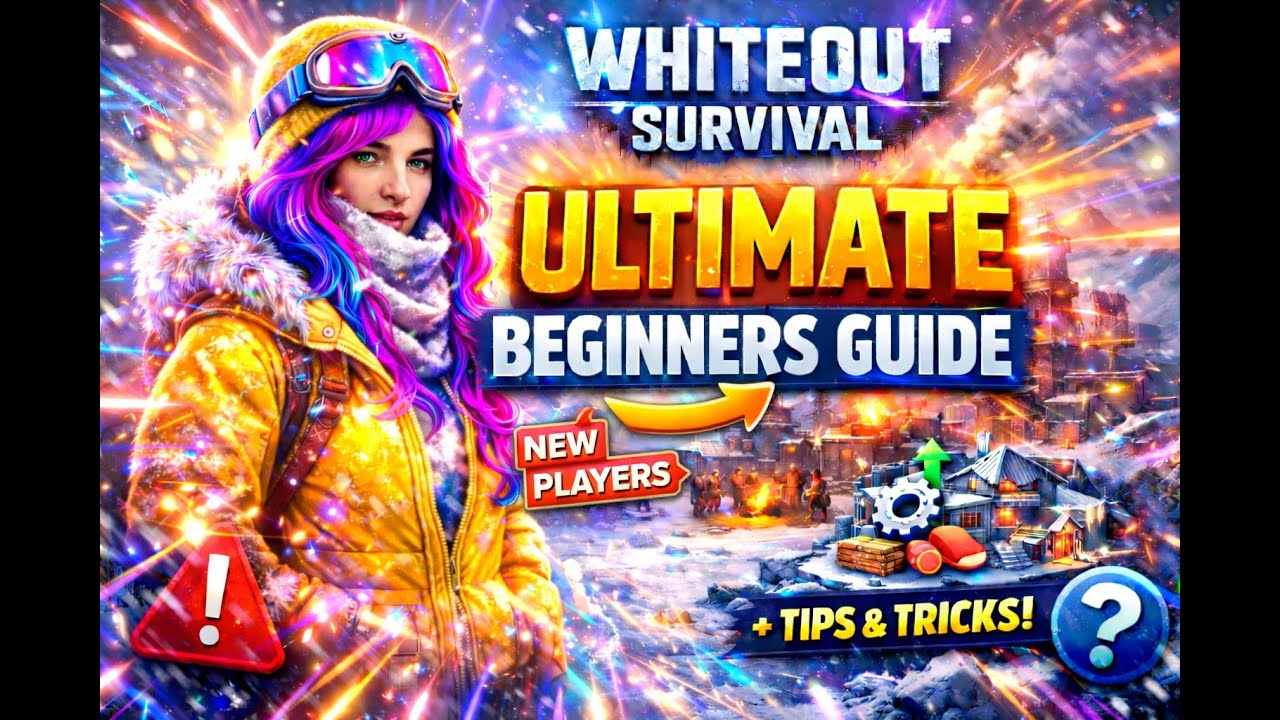 Whiteout Survival: Ultimate Beginner's Guide!