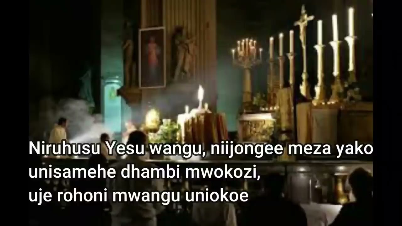 NIRUHUSU YESU WANGU - CATHOLIC CHURCH SONGS 
