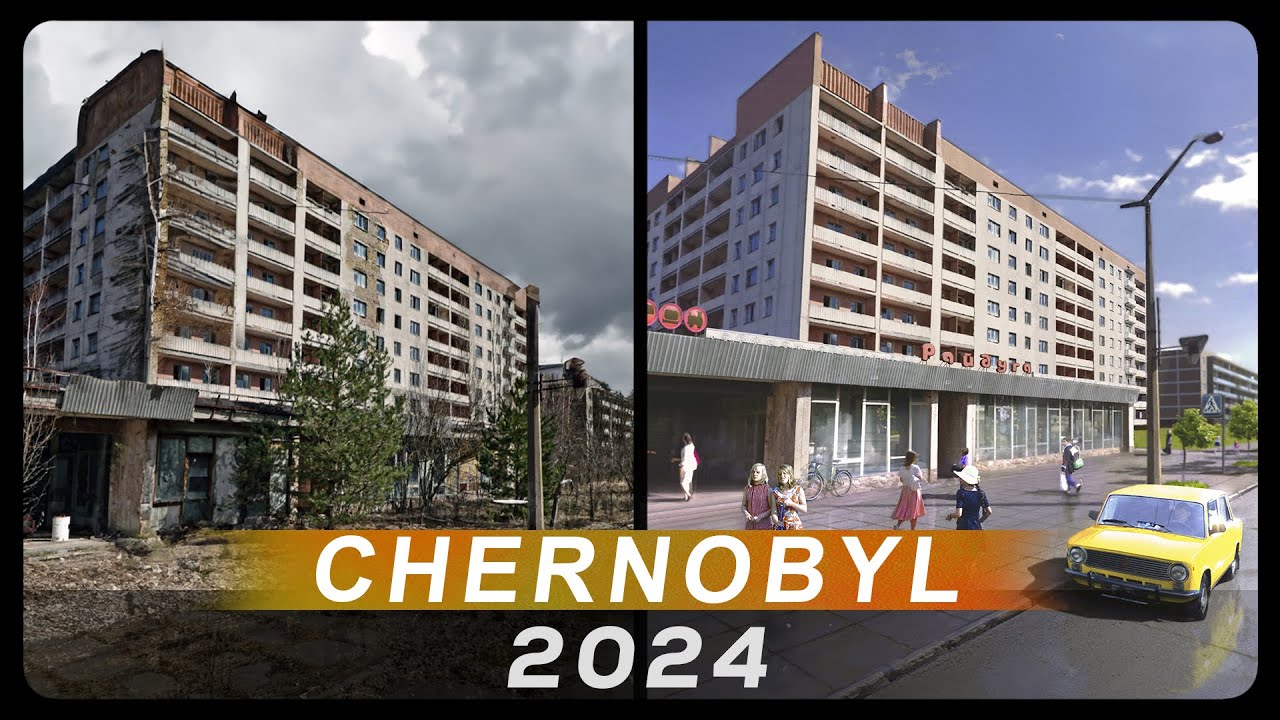 Chernobyl is prospering before your eyes. Ukrainian Pripyat city without radiation
