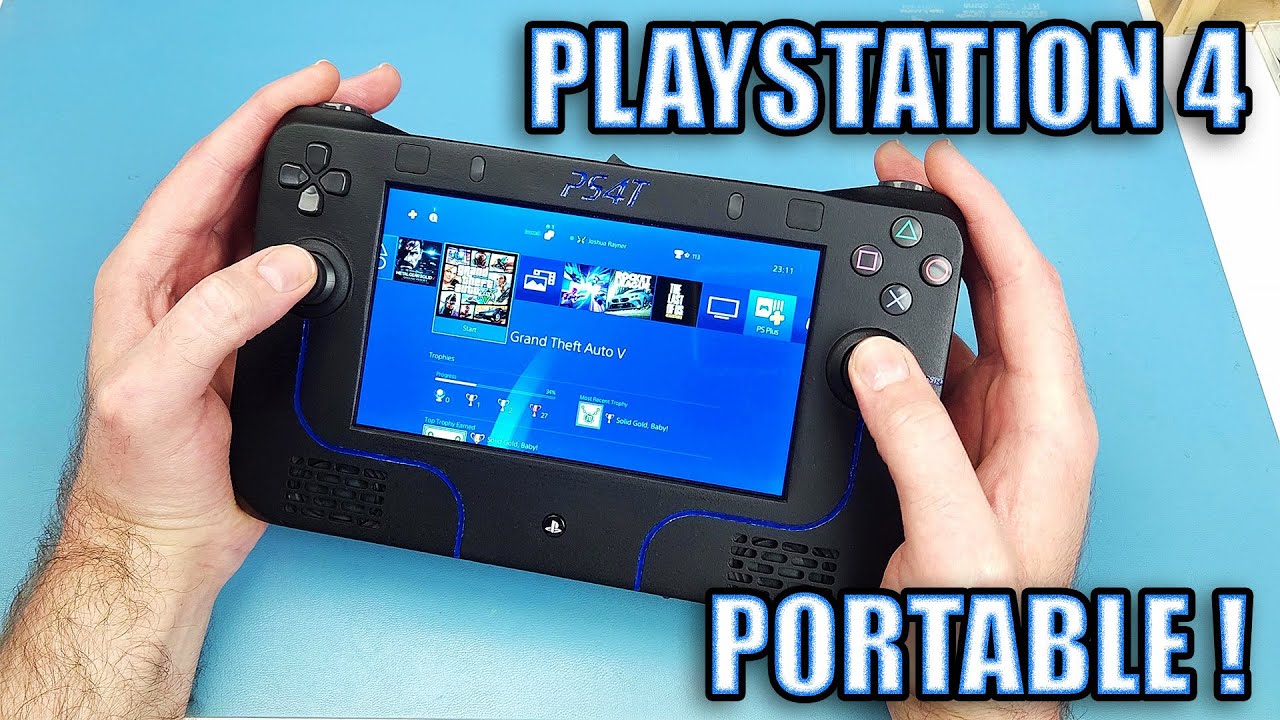 Я превратил PS4 в портативную консоль