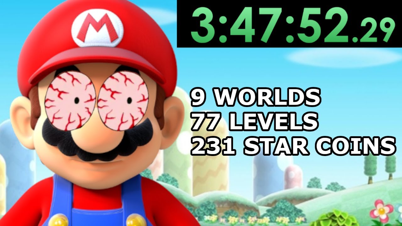 Let’s 100% Speedrun New Super Mario Bros. Wii