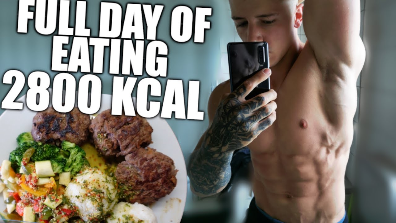 FULL DAY OF EATING - Das isst ein Bodybuilder in der Diät