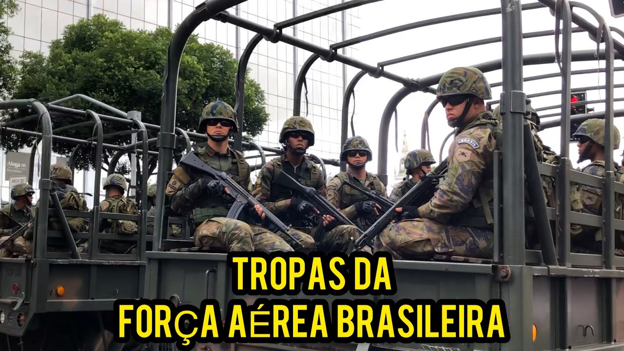 DESFILE DAS TROPAS DA FORÇA AÉREA BRASILEIRA NA AVENIDA PRESIDENTE VARGAS DO RIO DE JANEIRO 🇧🇷