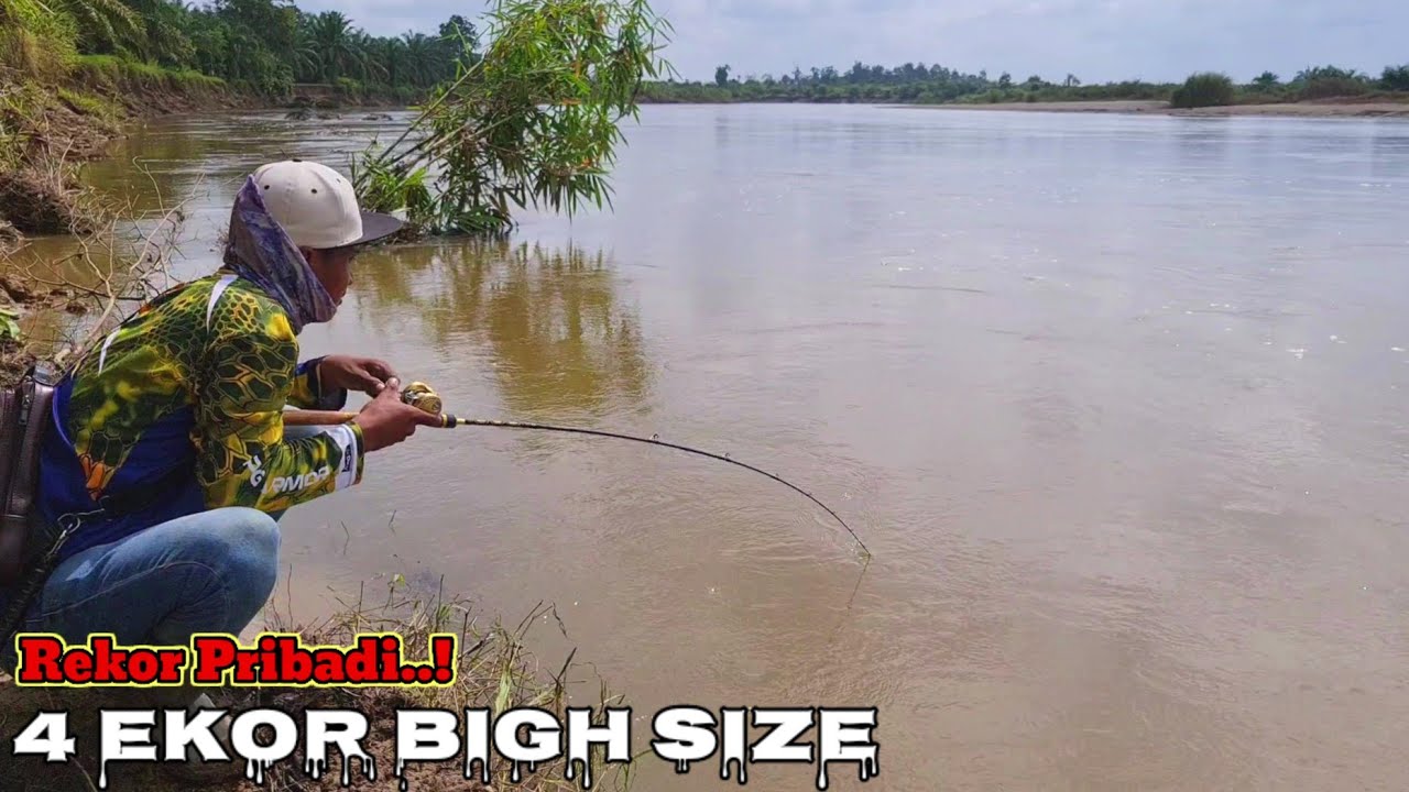 DI LUAR DUGAAN..!! LIHAT HASIL MANCING DI SUNGAI BESAR INI
