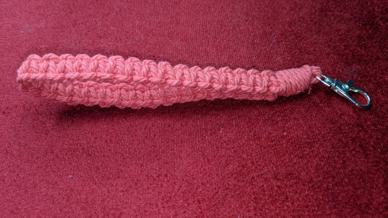 Crafting Knots of Joy: DIY Macramé Square Knot Keyring Tutorial