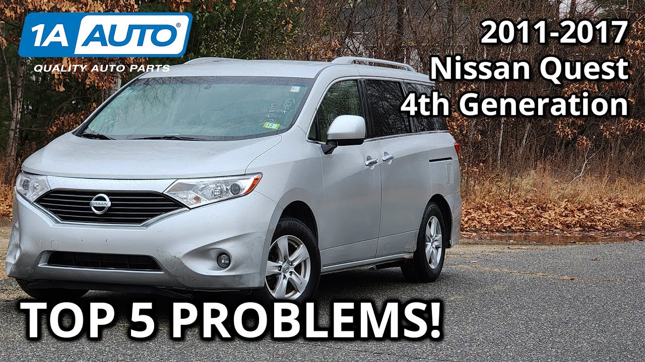5 главных проблем минивэна Nissan Quest 2011-2017 4-го поколения