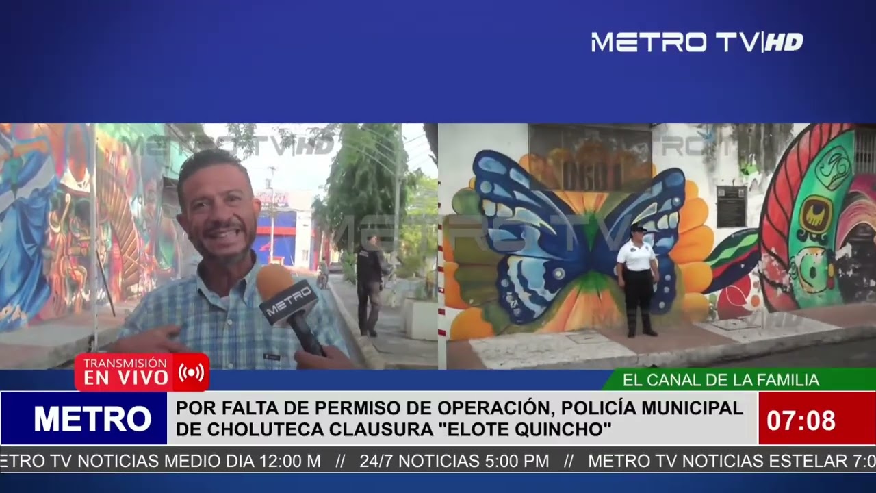 Por falta de permisos de operación, la policía municipal de Choluteca clausura 