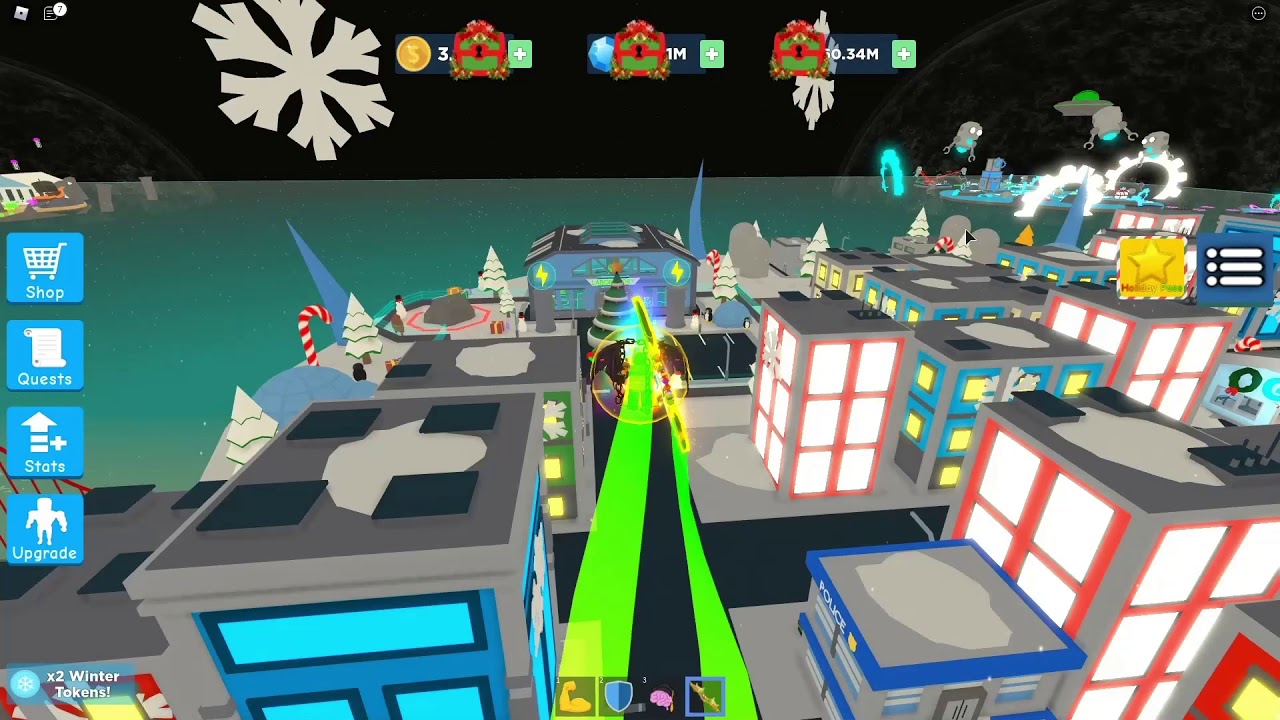 [New!]❄️Super Power Fighting Simulator | ROBLOX Winter Update Part Two