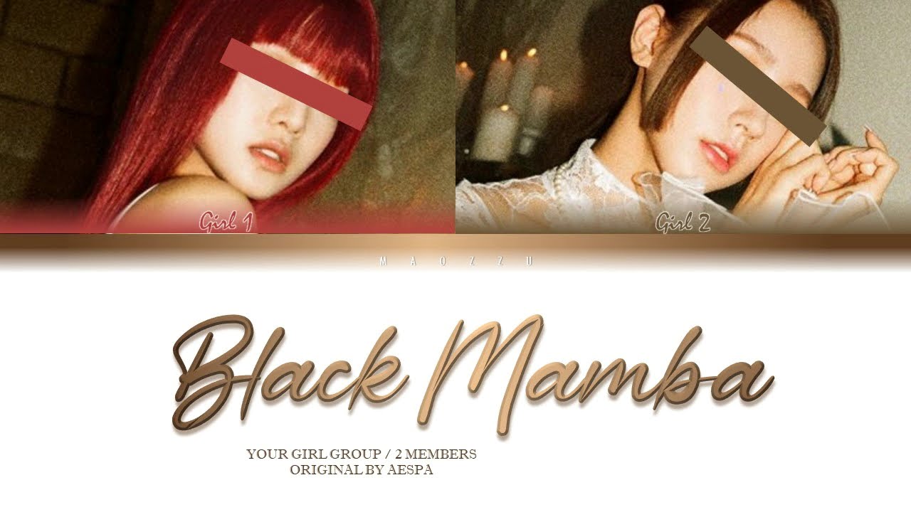 Your Girl Group — Black Mamba (2 members ver.) │Original by Aespa │ღ