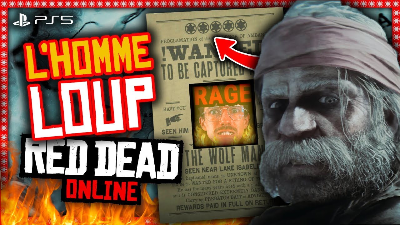 🐺 Revanche sur THE WOLF MAN ? (5 étoiles - Seul) | Chasseur de Primes | RED DEAD ONLINE
