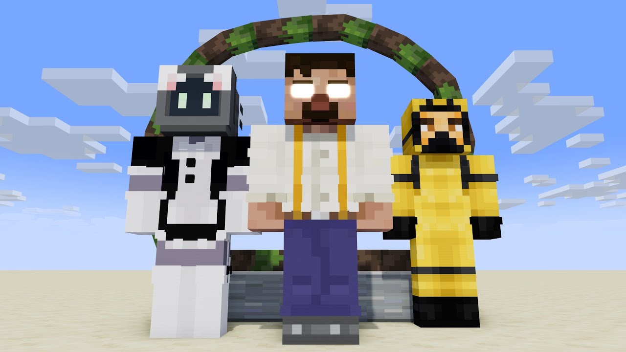 Help Herobrine Pass All Obstacles - Minecraft Animation #friendship #gaming #trending #anime