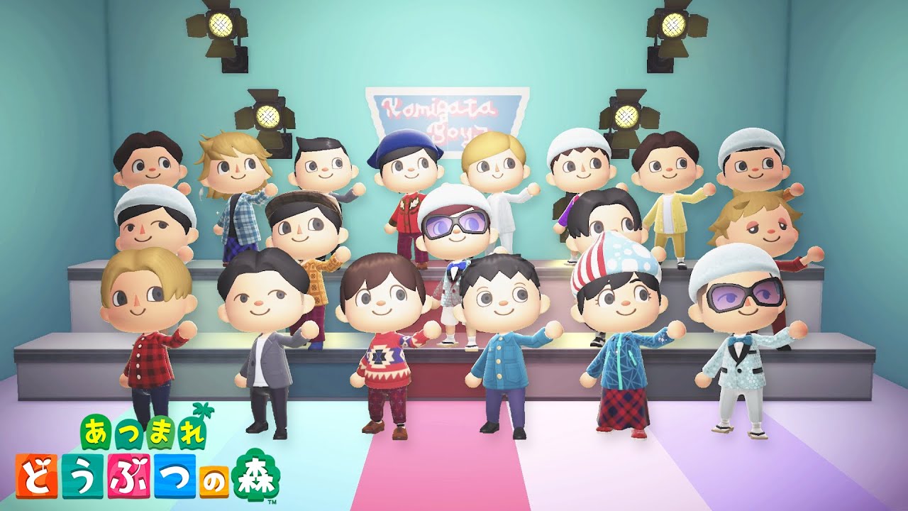 【完全再現】KAMIGATA BOYZ - 無責任でええじゃないかLOVE をあつ森だけで演奏してみた(Vo.とたけけ)【あつ森】┇koukiの音楽館【なにわの音楽館】