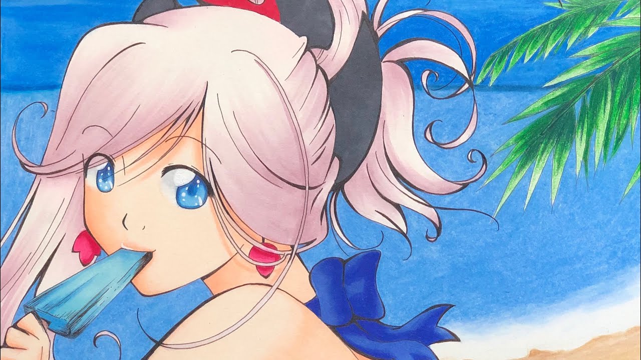 [F/GO] Miyamoto Musashi - Copic Marker Drawing