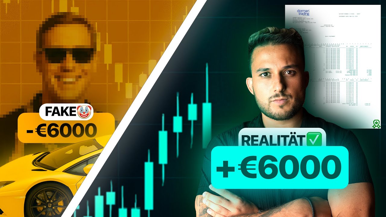 Warum Fake Trader sowas nie schaffen würden...