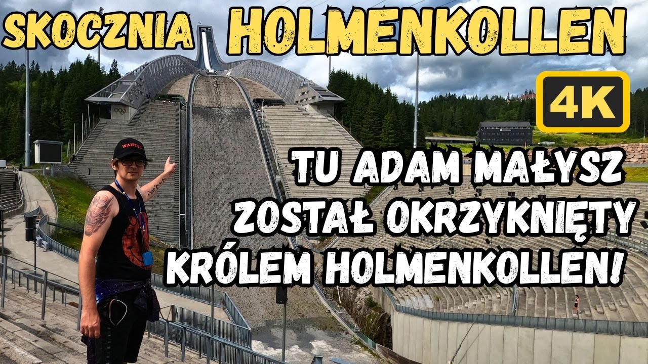 Holmenkollen legendarna skocznia w Oslo | Miejsce narodzin legend Małysza Norwegia 4K