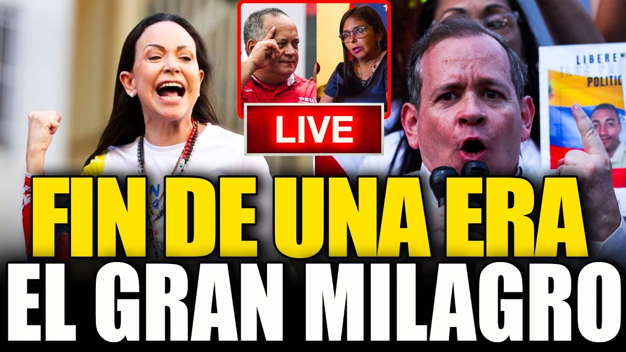 🔴 ÚLTIMA HORA: EL FIN DE UNA ERA EN VENEZUELA TRAS LIBERACIÓN MASIVA DE PRESOS POLÍTICOS