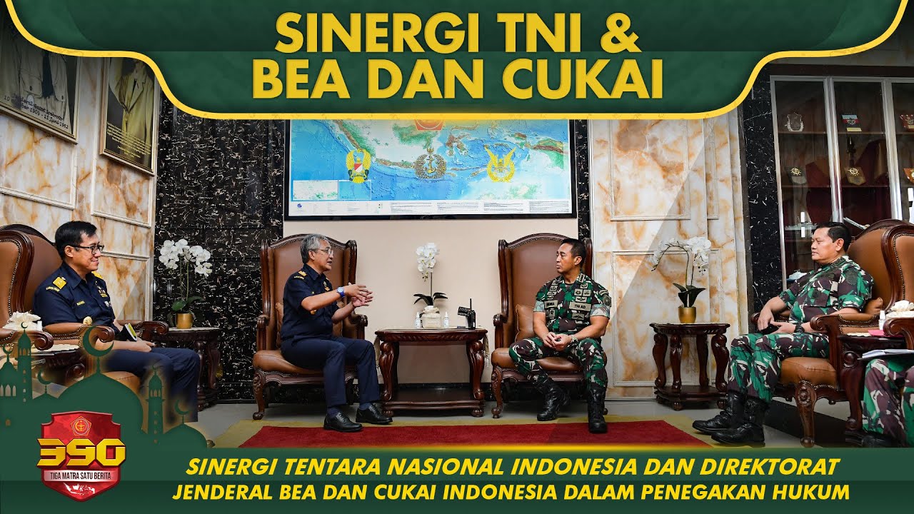 Sinergi TNI & Direktorat Jenderal Bea & Cukai Indonesia dalam Penegakan Hukum