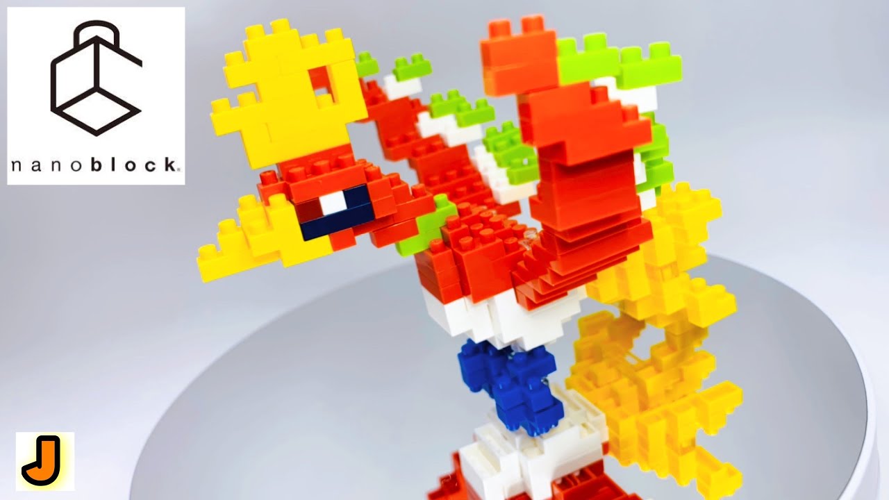 ナノブロック ホウオウ ポケモンシリーズ 組み立て / nanoblock HOUOU Pok&eacute;mon series NBPM_033  build