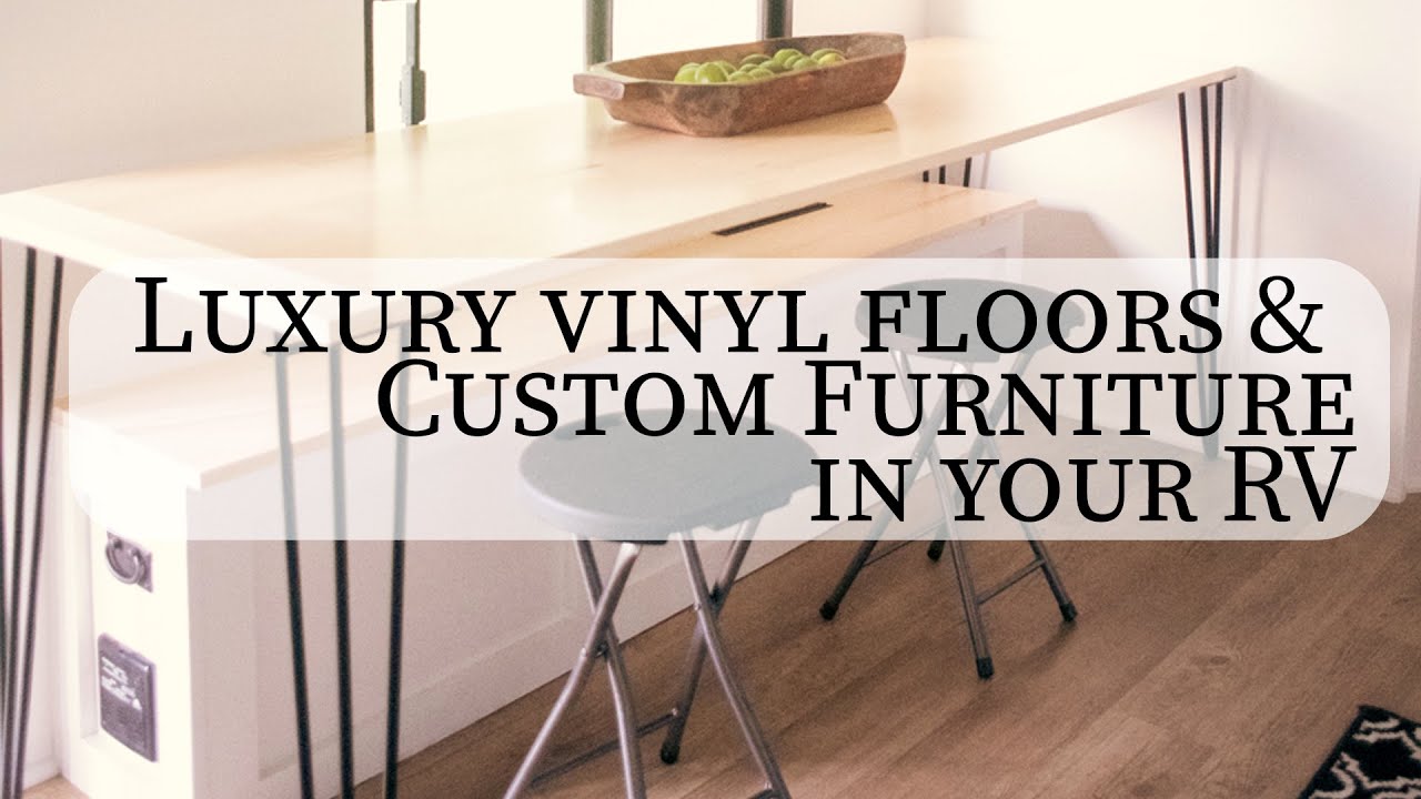 Jayco Jayflight 264BH Installing New Floors and custom furniture for your RV