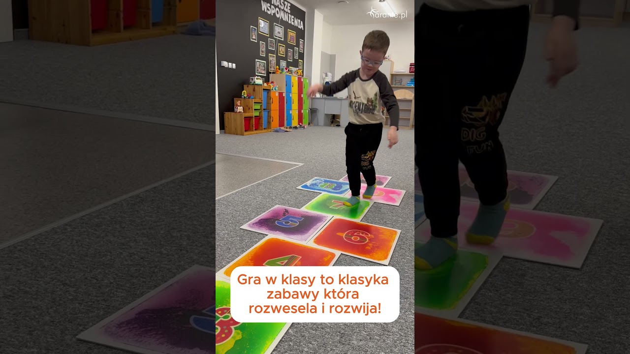 Gra w klasy jakiej jeszcze nie było! Sensoryczna podłoga w akcji! 🔥🎨