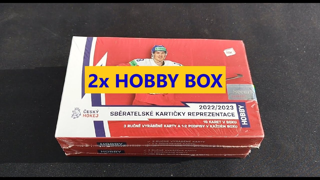MK CARDS 2022/23 2x HOBBY BOX ČESKÁ REPREZENTACE🏒🏒🏒