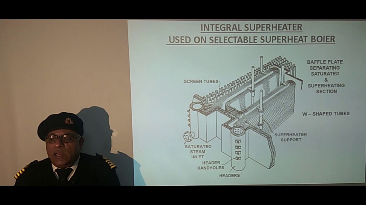 Marine Boilers Lecture # 9 (Types of Superheaters)