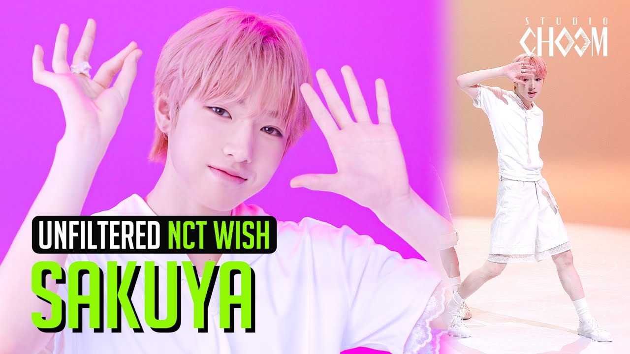 [UNFILTERED CAM] NCT WISH SAKUYA(사쿠야) 'COLOR' 4K | STUDIO CHOOM ORIGINAL