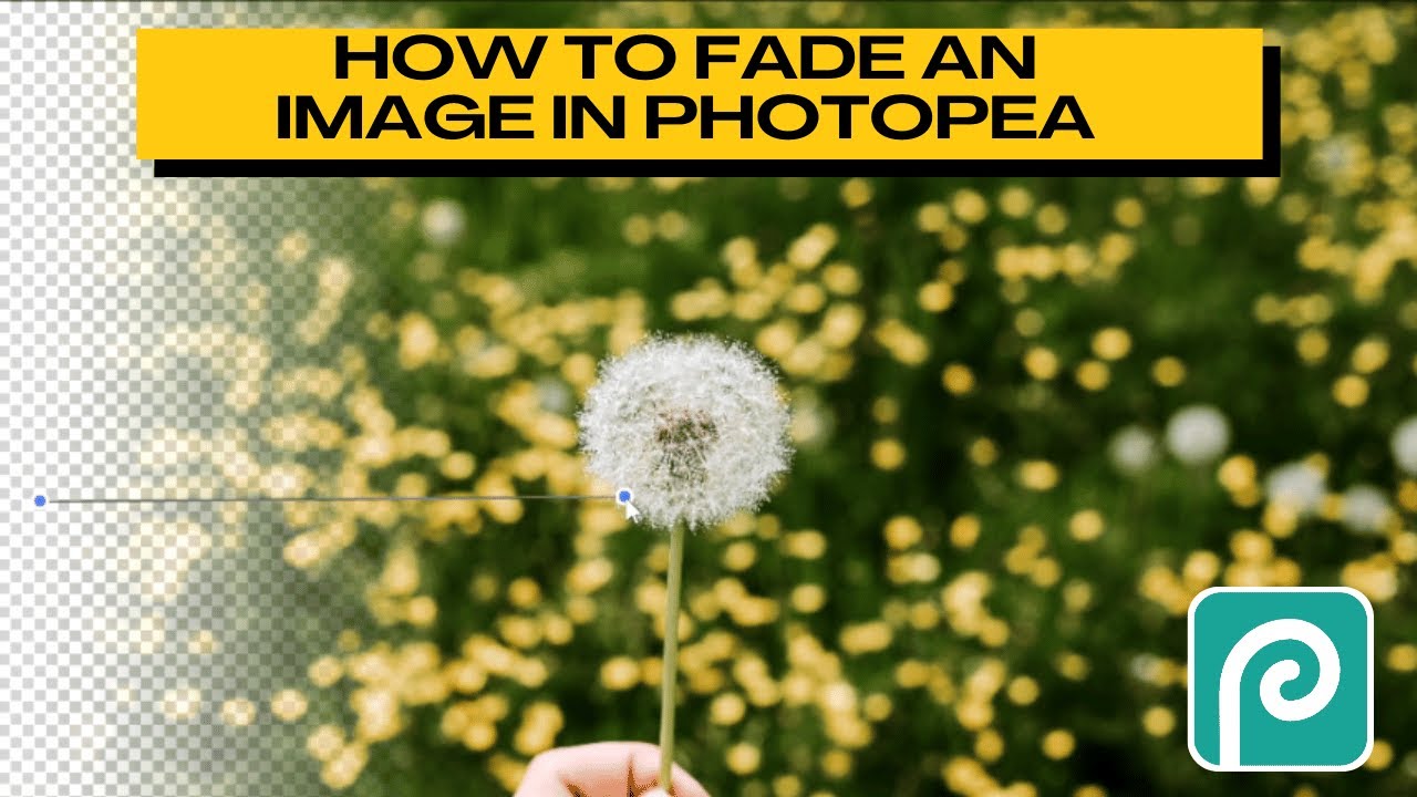 Как сделать изображение затухшим в PHOTOPEA (простой способ!)