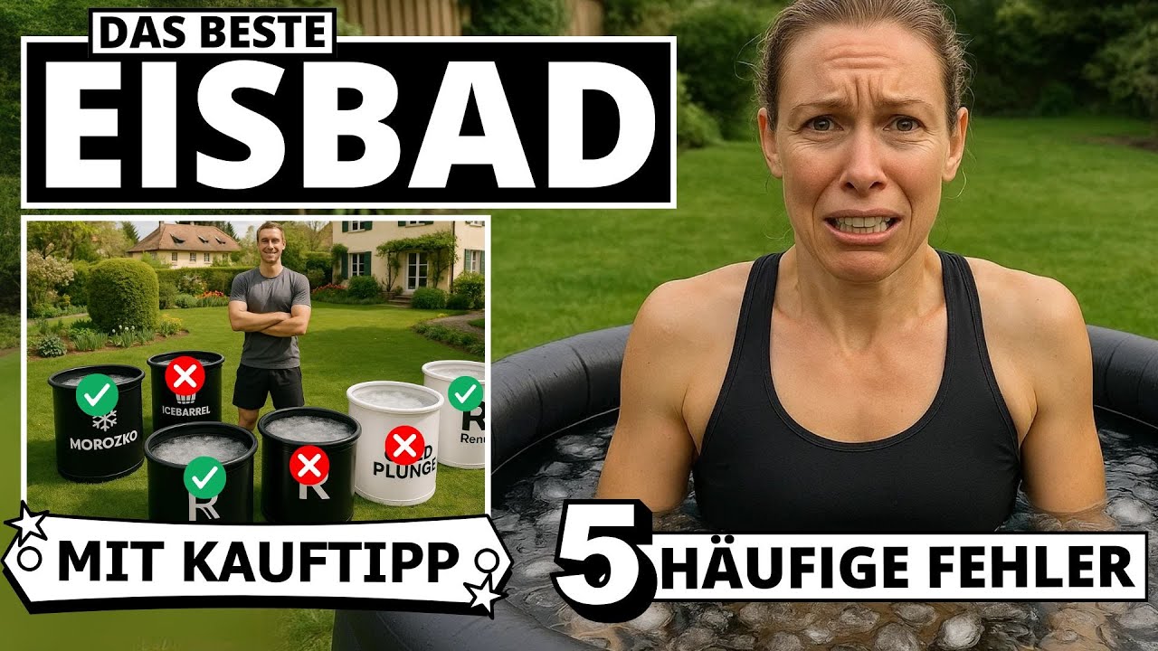 Das beste Eisbad: Welche Tonne / Wanne ist am Besten?