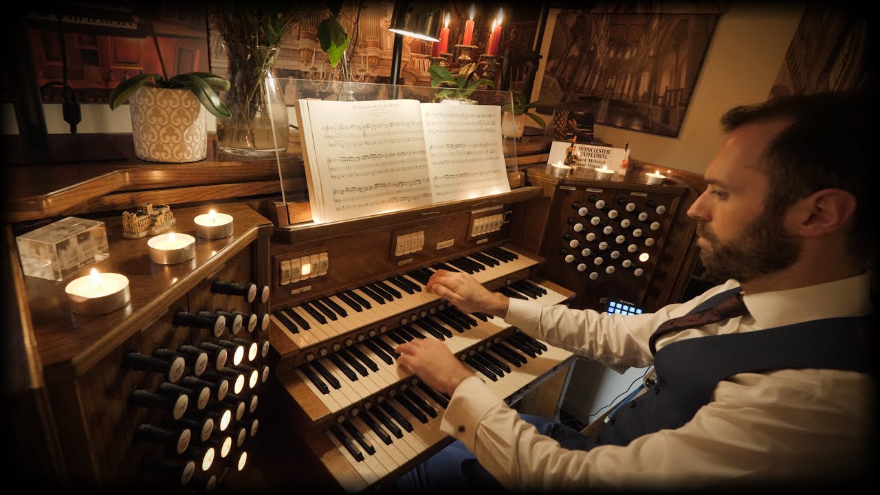 🎵 Bach - Wachet auf, ruft uns die Stimme BWV 645 | Advent Organ Chorale