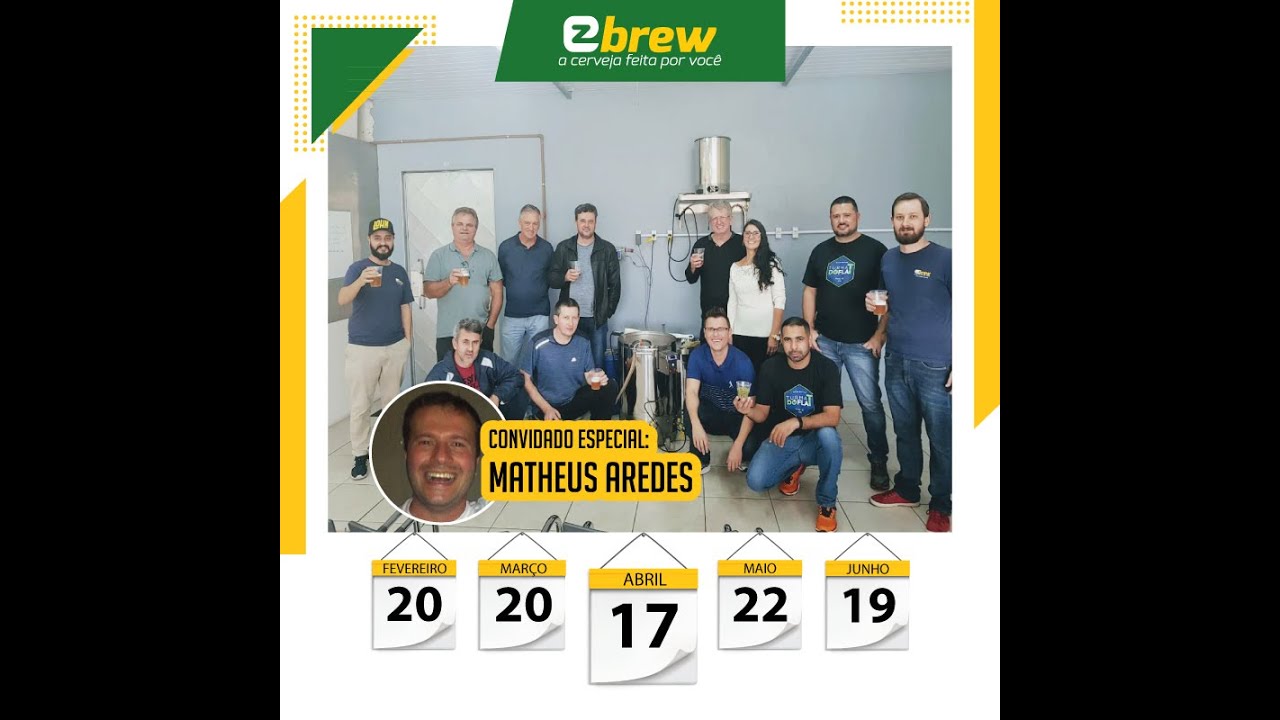 Workshop - Colab Matheus Aredes - Receita Session Ipa 30 litros - EZbrew K58 WIFI.